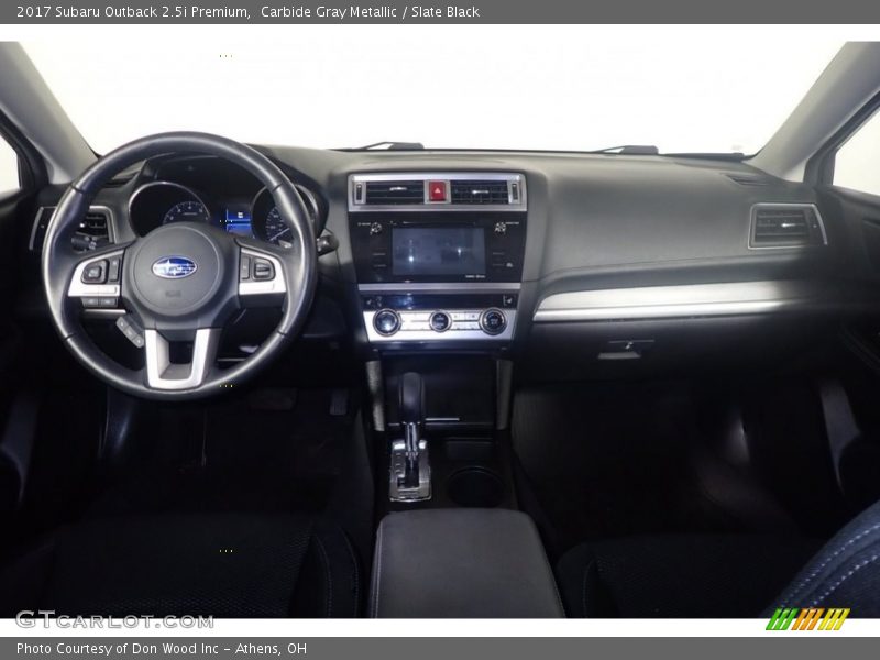 Carbide Gray Metallic / Slate Black 2017 Subaru Outback 2.5i Premium
