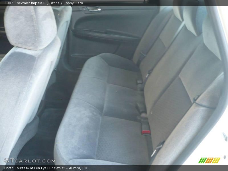 White / Ebony Black 2007 Chevrolet Impala LT