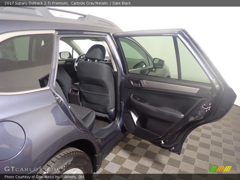 Carbide Gray Metallic / Slate Black 2017 Subaru Outback 2.5i Premium