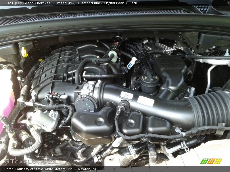 Diamond Black Crystal Pearl / Black 2021 Jeep Grand Cherokee L Limited 4x4