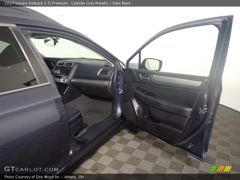 Carbide Gray Metallic / Slate Black 2017 Subaru Outback 2.5i Premium
