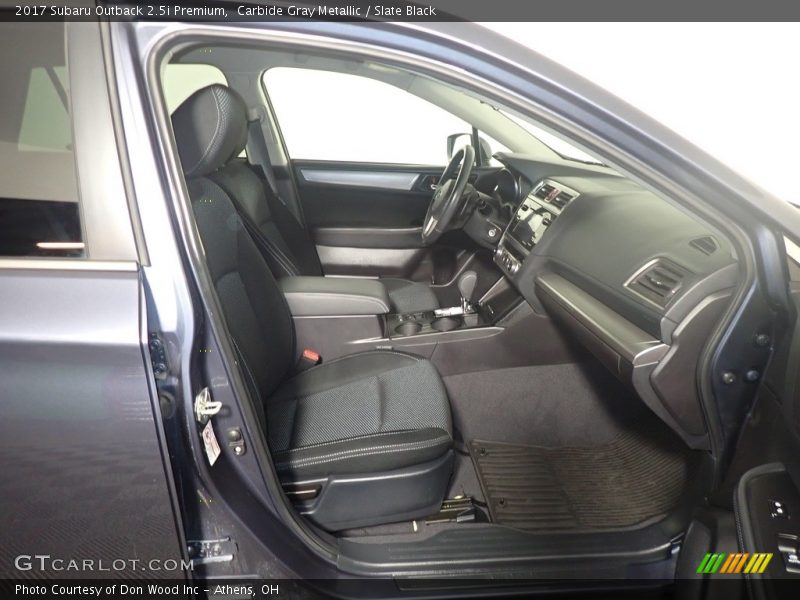 Carbide Gray Metallic / Slate Black 2017 Subaru Outback 2.5i Premium