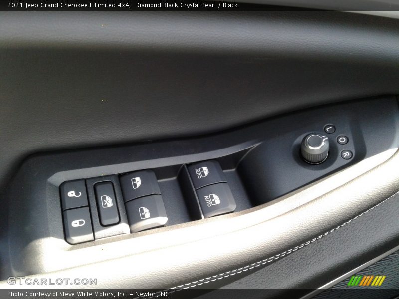 Diamond Black Crystal Pearl / Black 2021 Jeep Grand Cherokee L Limited 4x4