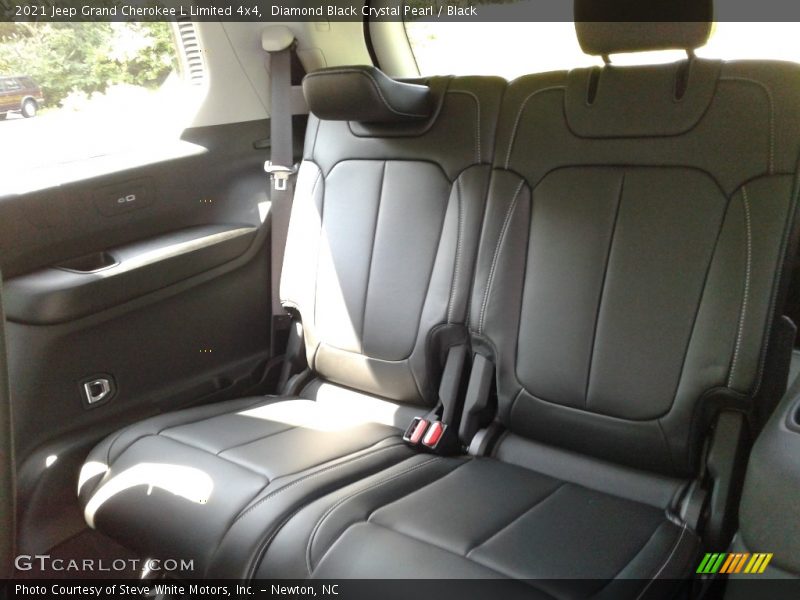 Diamond Black Crystal Pearl / Black 2021 Jeep Grand Cherokee L Limited 4x4