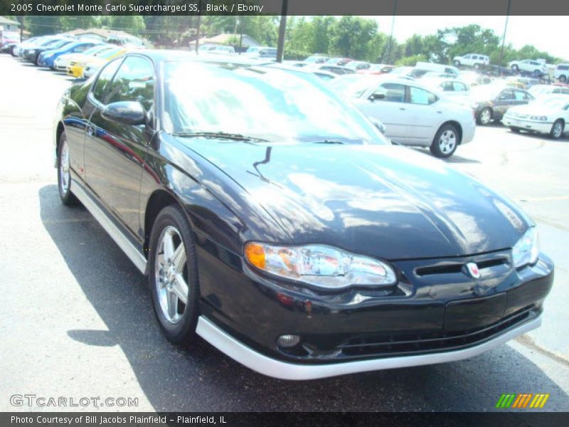 Black / Ebony 2005 Chevrolet Monte Carlo Supercharged SS