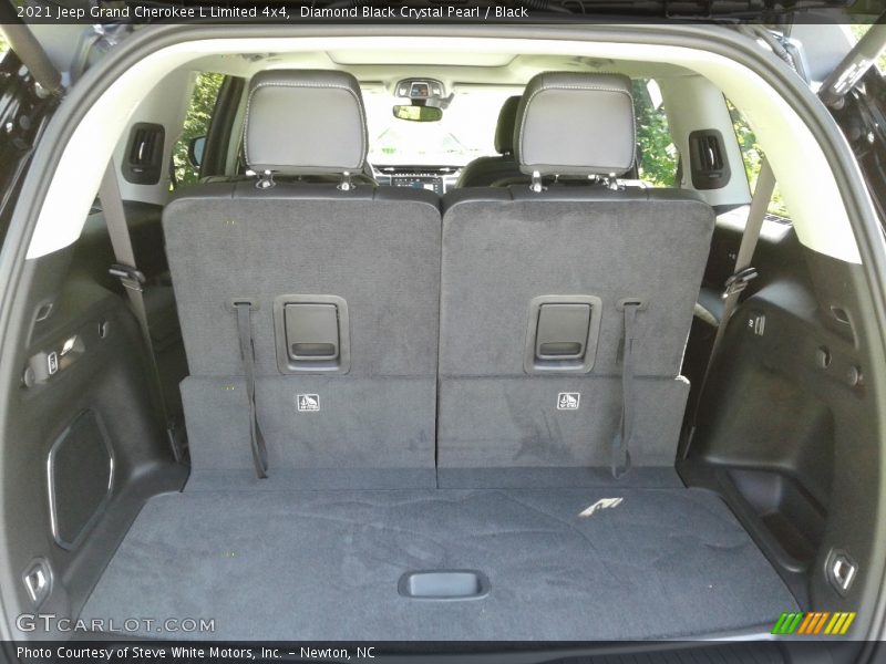 Diamond Black Crystal Pearl / Black 2021 Jeep Grand Cherokee L Limited 4x4