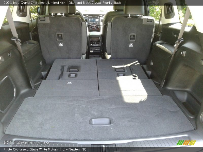 Diamond Black Crystal Pearl / Black 2021 Jeep Grand Cherokee L Limited 4x4