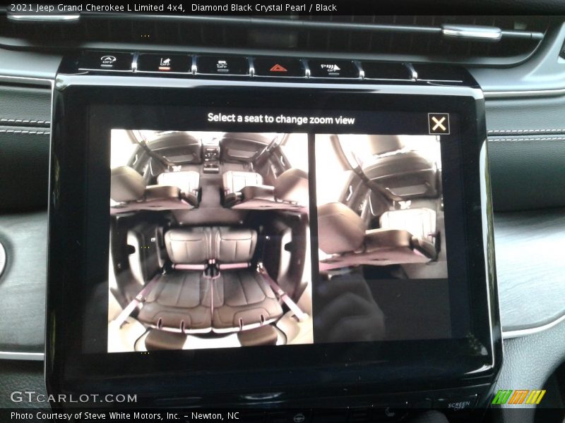 Diamond Black Crystal Pearl / Black 2021 Jeep Grand Cherokee L Limited 4x4