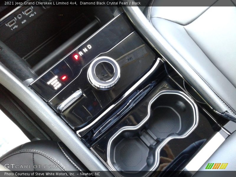 Diamond Black Crystal Pearl / Black 2021 Jeep Grand Cherokee L Limited 4x4