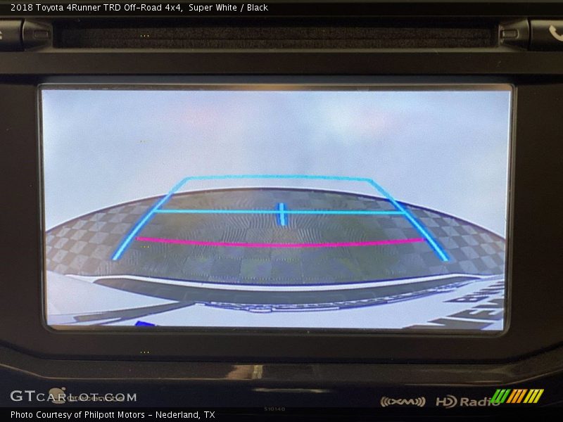 Super White / Black 2018 Toyota 4Runner TRD Off-Road 4x4