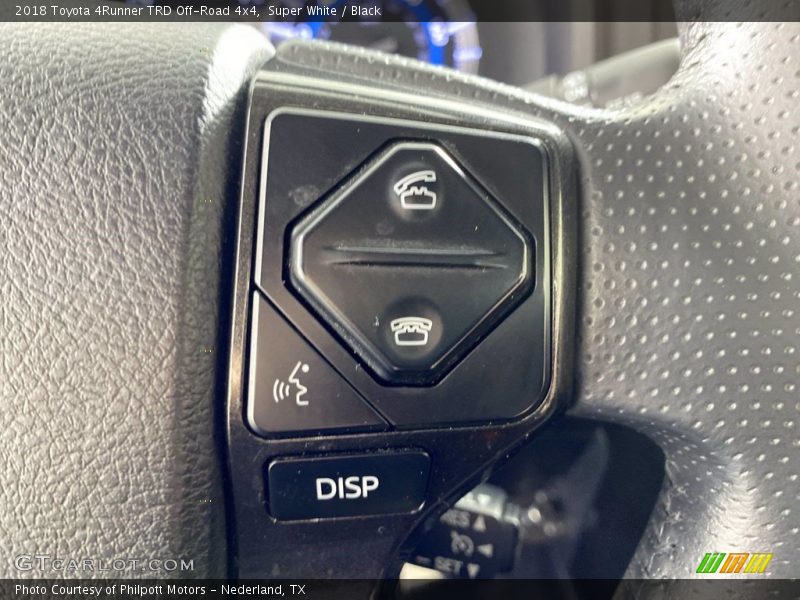 Super White / Black 2018 Toyota 4Runner TRD Off-Road 4x4