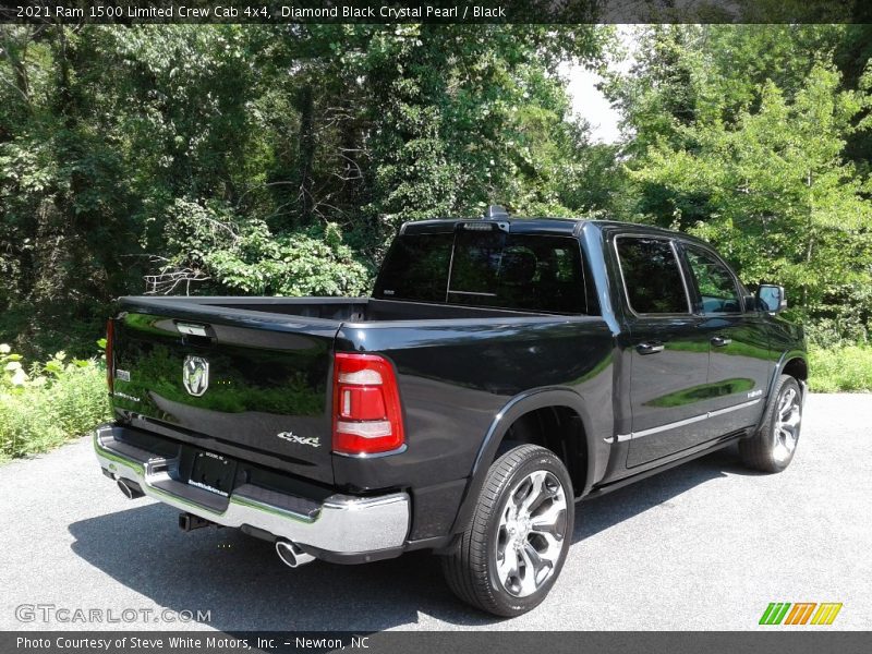 Diamond Black Crystal Pearl / Black 2021 Ram 1500 Limited Crew Cab 4x4