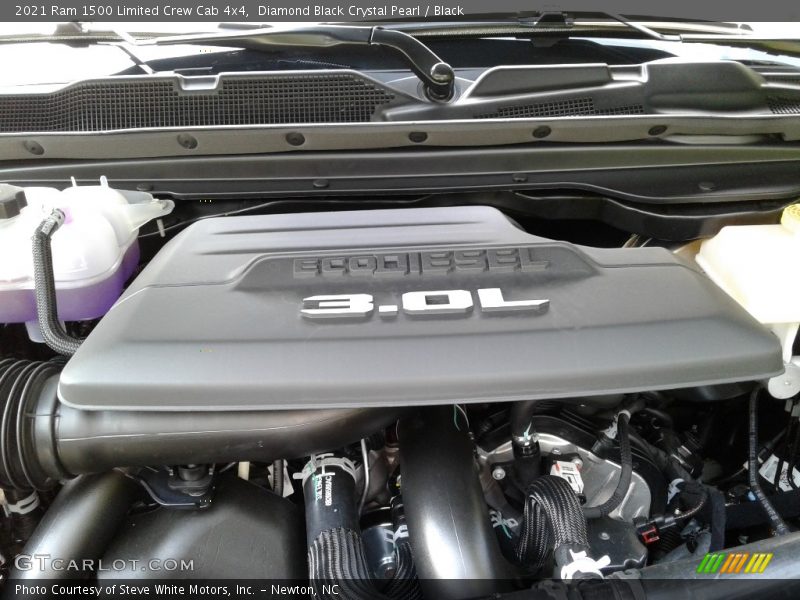 Diamond Black Crystal Pearl / Black 2021 Ram 1500 Limited Crew Cab 4x4