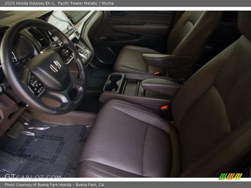 Pacific Pewter Metallic / Mocha 2020 Honda Odyssey EX-L