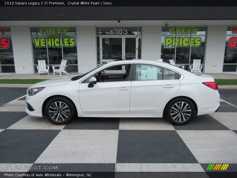 Crystal White Pearl / Ivory 2019 Subaru Legacy 2.5i Premium