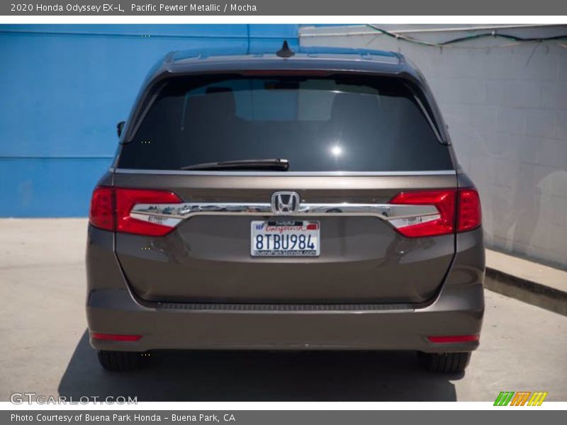 Pacific Pewter Metallic / Mocha 2020 Honda Odyssey EX-L