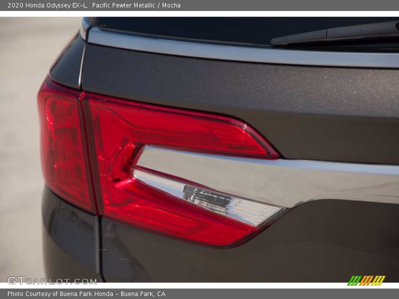 Pacific Pewter Metallic / Mocha 2020 Honda Odyssey EX-L
