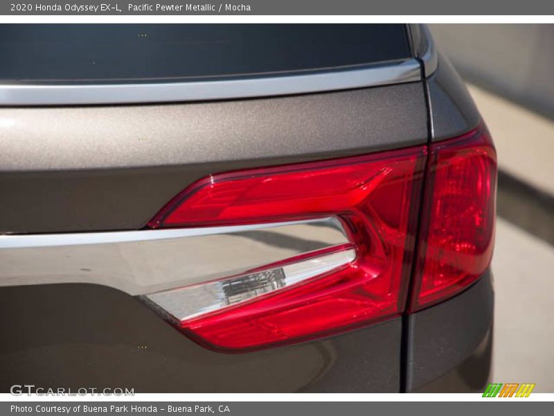 Pacific Pewter Metallic / Mocha 2020 Honda Odyssey EX-L