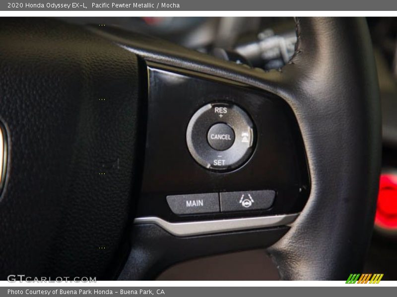 Pacific Pewter Metallic / Mocha 2020 Honda Odyssey EX-L