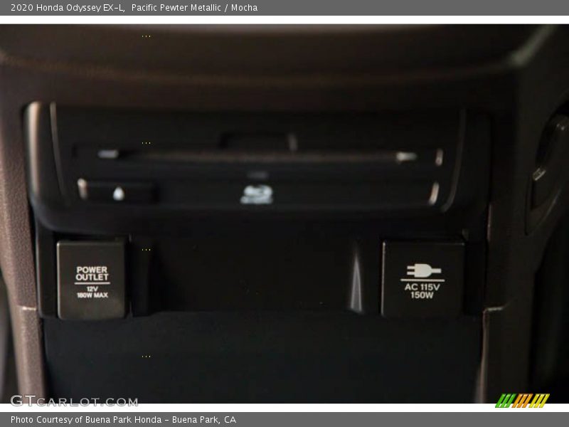 Pacific Pewter Metallic / Mocha 2020 Honda Odyssey EX-L