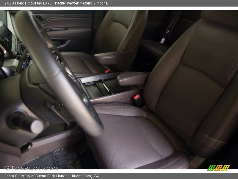 Pacific Pewter Metallic / Mocha 2020 Honda Odyssey EX-L