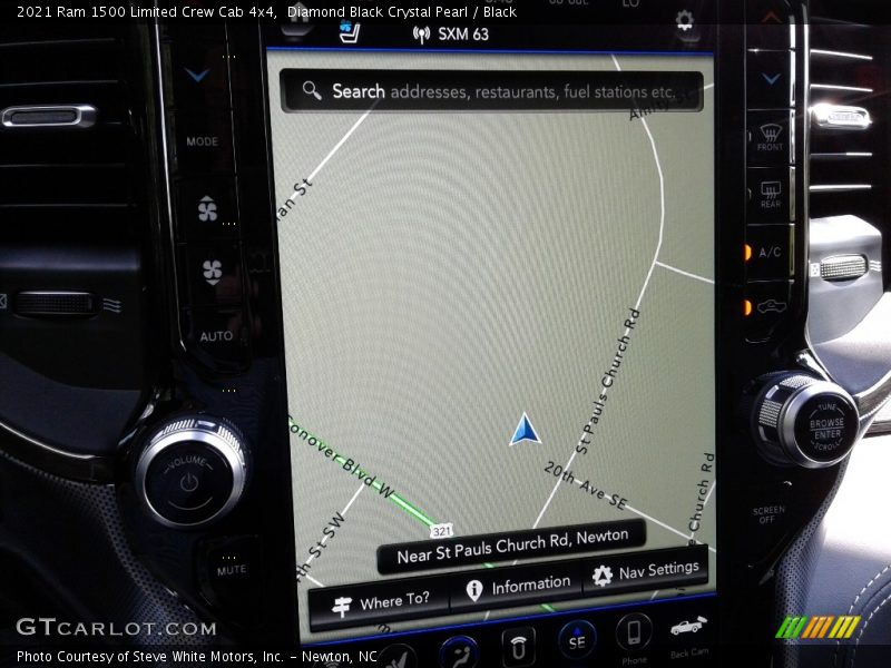 Diamond Black Crystal Pearl / Black 2021 Ram 1500 Limited Crew Cab 4x4