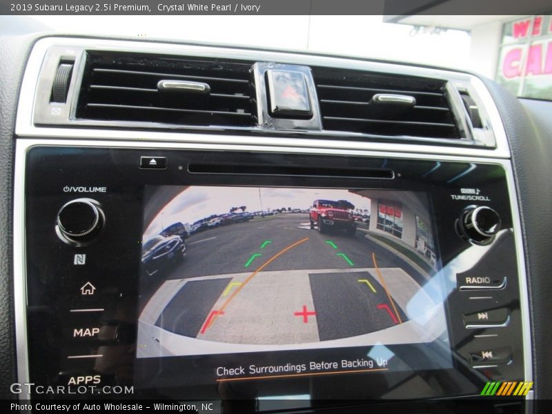 Crystal White Pearl / Ivory 2019 Subaru Legacy 2.5i Premium