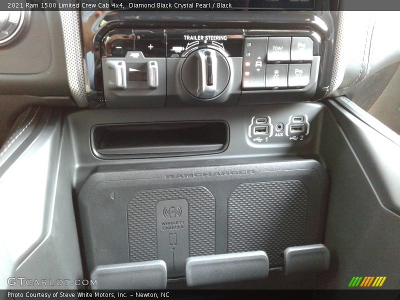 Diamond Black Crystal Pearl / Black 2021 Ram 1500 Limited Crew Cab 4x4