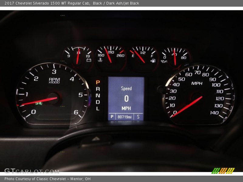  2017 Silverado 1500 WT Regular Cab WT Regular Cab Gauges
