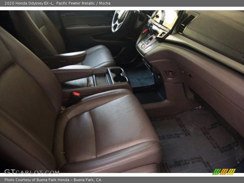 Pacific Pewter Metallic / Mocha 2020 Honda Odyssey EX-L