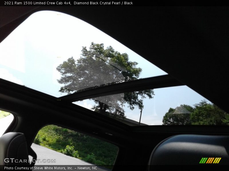 Diamond Black Crystal Pearl / Black 2021 Ram 1500 Limited Crew Cab 4x4