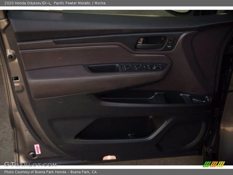 Pacific Pewter Metallic / Mocha 2020 Honda Odyssey EX-L