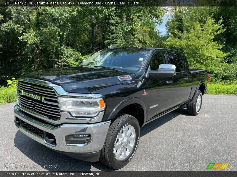 Diamond Black Crystal Pearl / Black 2021 Ram 2500 Laramie Mega Cab 4x4
