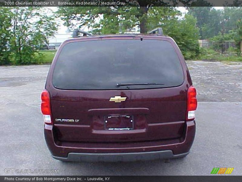 Bordeaux Red Metallic / Medium Gray 2008 Chevrolet Uplander LT