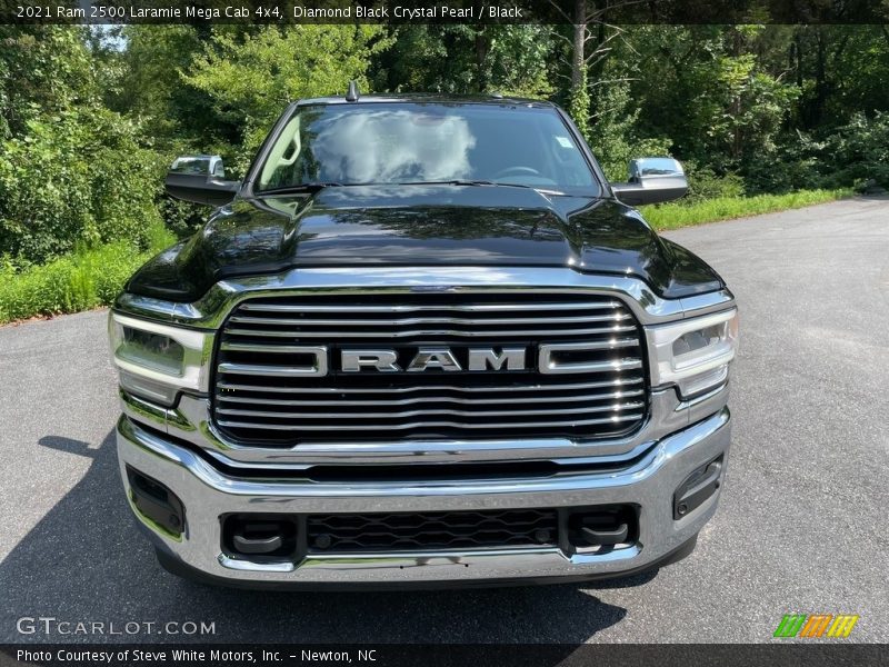 Diamond Black Crystal Pearl / Black 2021 Ram 2500 Laramie Mega Cab 4x4