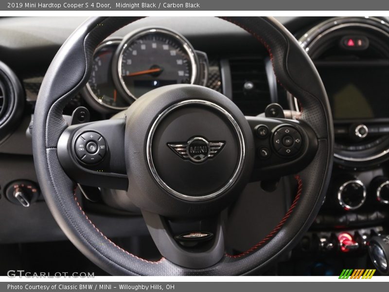Midnight Black / Carbon Black 2019 Mini Hardtop Cooper S 4 Door