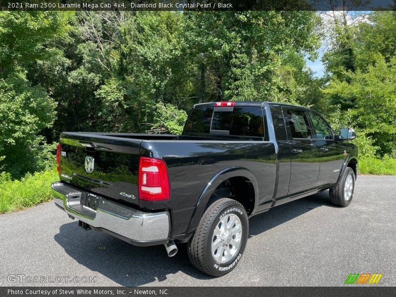 Diamond Black Crystal Pearl / Black 2021 Ram 2500 Laramie Mega Cab 4x4