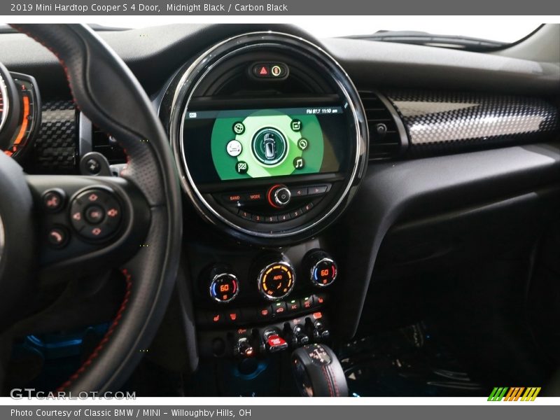 Midnight Black / Carbon Black 2019 Mini Hardtop Cooper S 4 Door