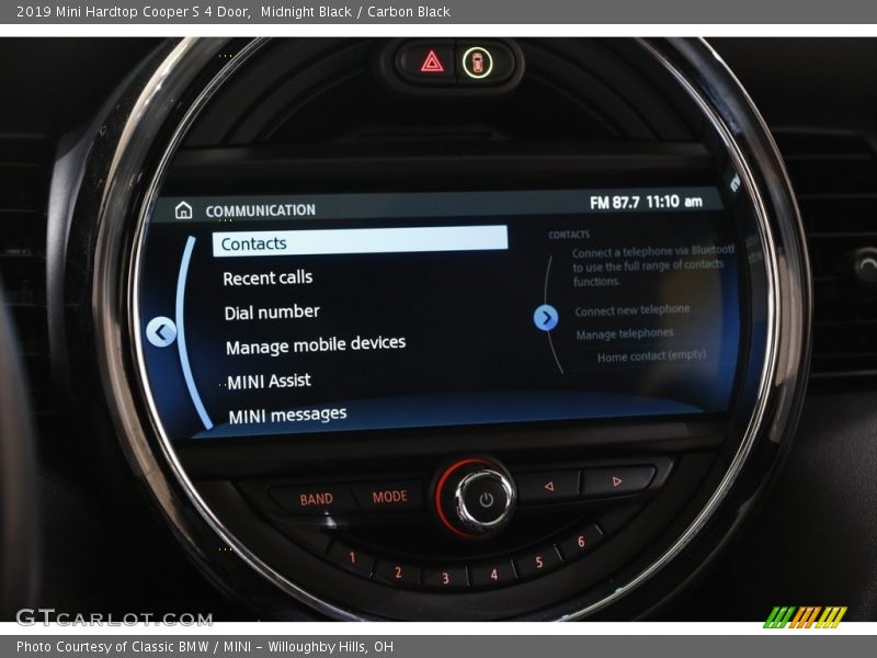 Midnight Black / Carbon Black 2019 Mini Hardtop Cooper S 4 Door