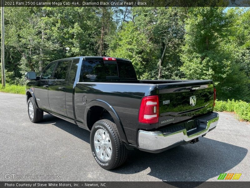 Diamond Black Crystal Pearl / Black 2021 Ram 2500 Laramie Mega Cab 4x4