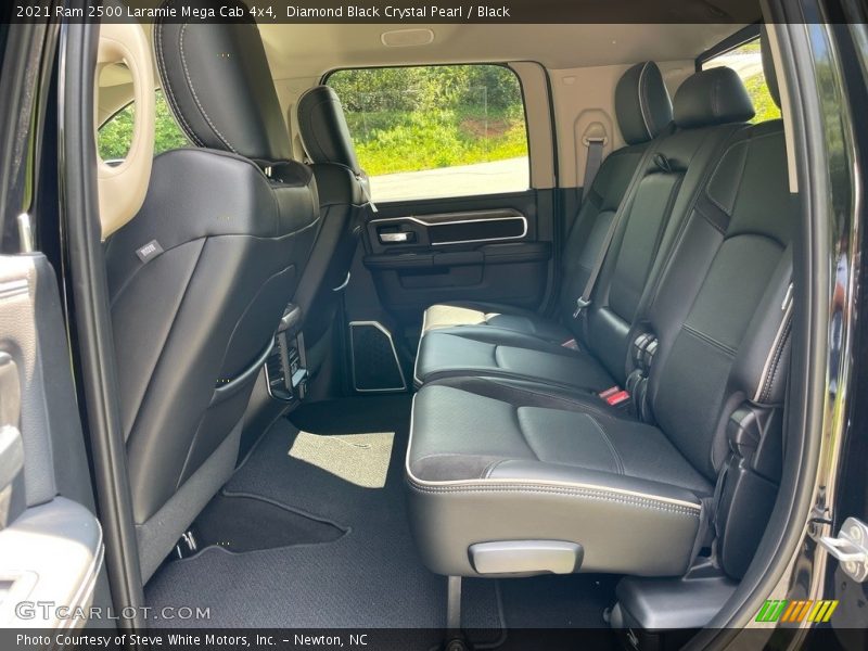 Rear Seat of 2021 2500 Laramie Mega Cab 4x4