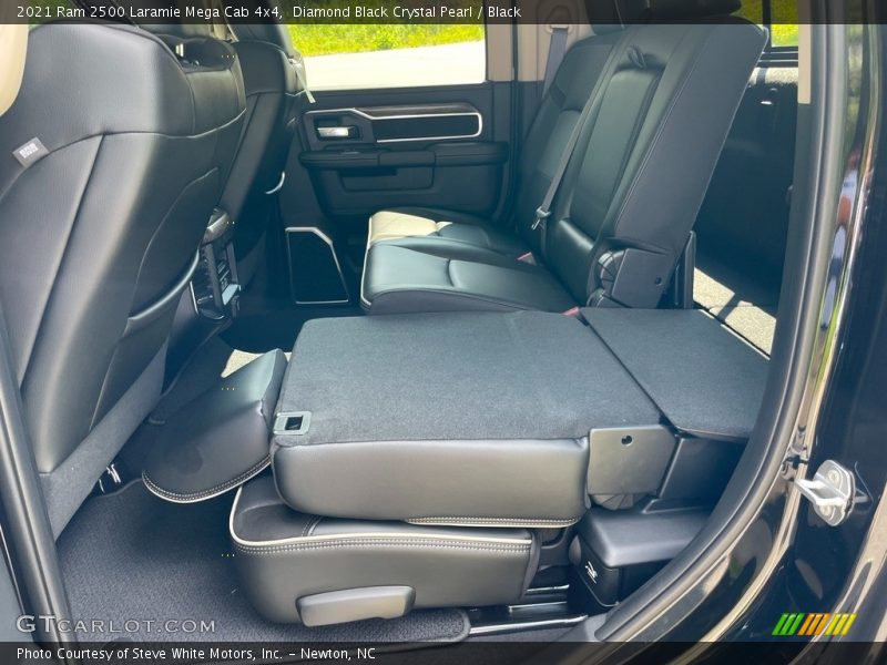 Rear Seat of 2021 2500 Laramie Mega Cab 4x4