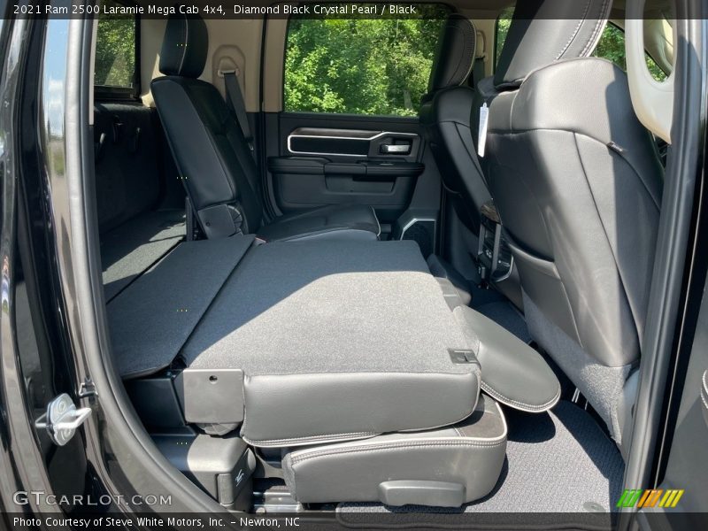 Rear Seat of 2021 2500 Laramie Mega Cab 4x4
