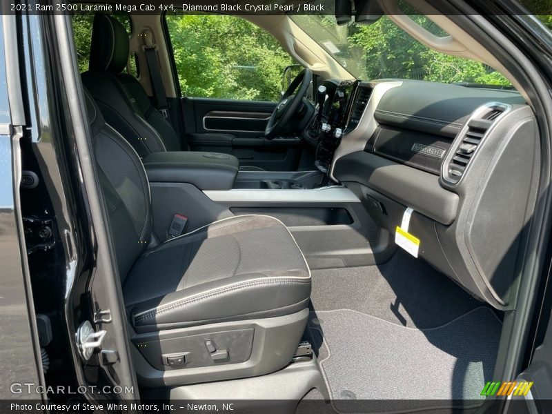 Diamond Black Crystal Pearl / Black 2021 Ram 2500 Laramie Mega Cab 4x4