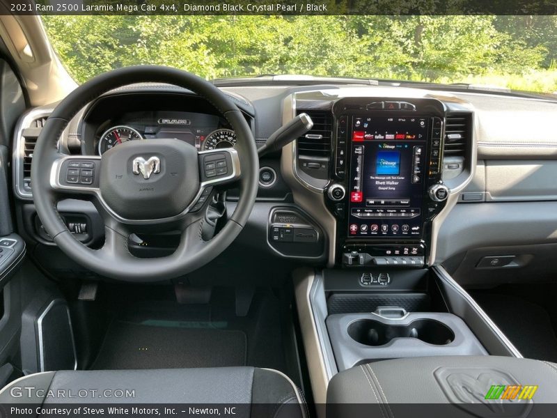 Dashboard of 2021 2500 Laramie Mega Cab 4x4