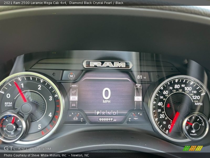  2021 2500 Laramie Mega Cab 4x4 Laramie Mega Cab 4x4 Gauges