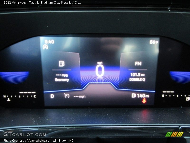 Platinum Gray Metallic / Gray 2022 Volkswagen Taos S