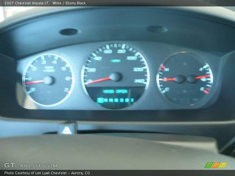 White / Ebony Black 2007 Chevrolet Impala LT