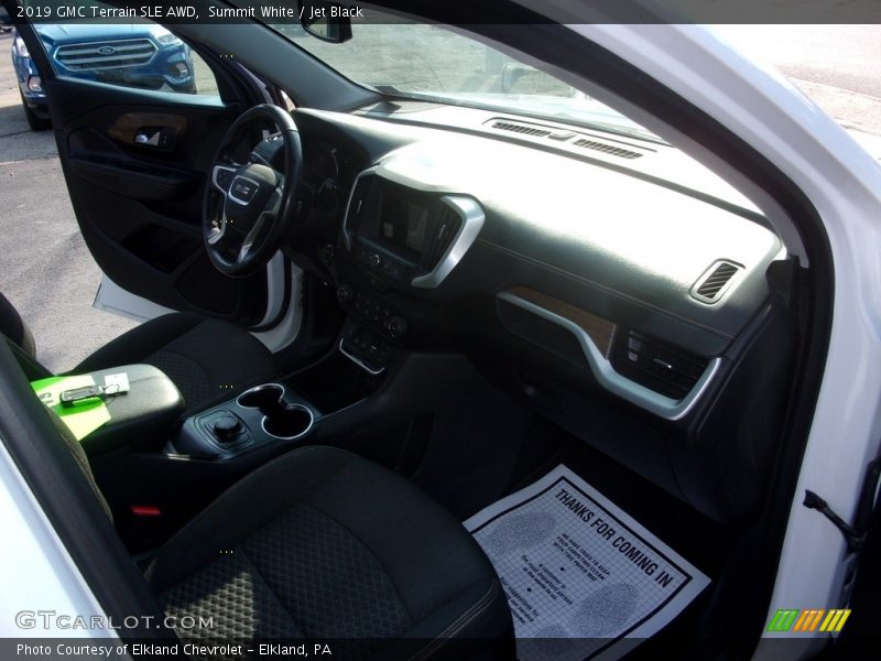 Summit White / Jet Black 2019 GMC Terrain SLE AWD