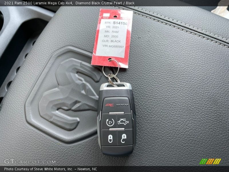 Keys of 2021 2500 Laramie Mega Cab 4x4